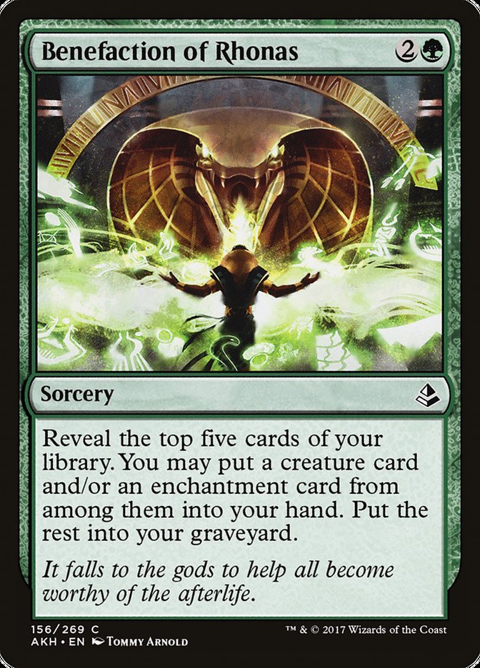 Benefaction of Rhonas [Amonkhet] - The Mythic Store | 24h Order Processing