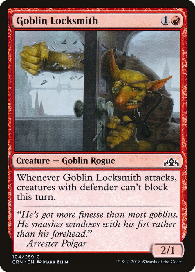 Goblin Locksmith [Guilds of Ravnica] - The Mythic Store | 24h Order Processing