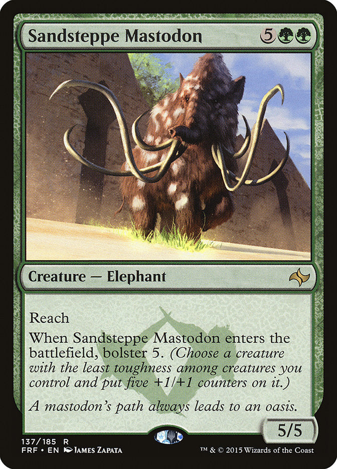 Sandsteppe Mastodon [Fate Reforged] - The Mythic Store | 24h Order Processing