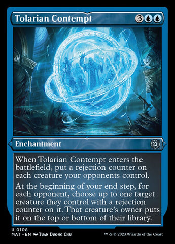 Tolarian Contempt (Foil Etched) [March of the Machine: The Aftermath] - The Mythic Store | 24h Order Processing