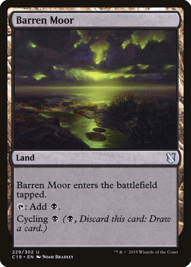 Barren Moor [Commander 2019] - The Mythic Store | 24h Order Processing