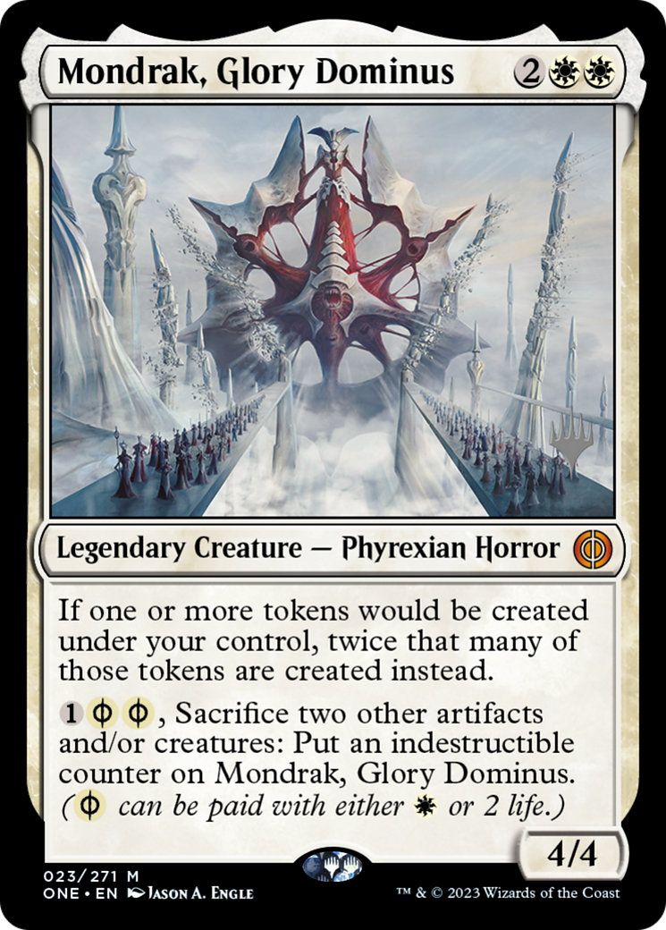 Mondrak, Glory Dominus (Promo Pack) [Phyrexia: All Will Be One Promos] - The Mythic Store | 24h Order Processing