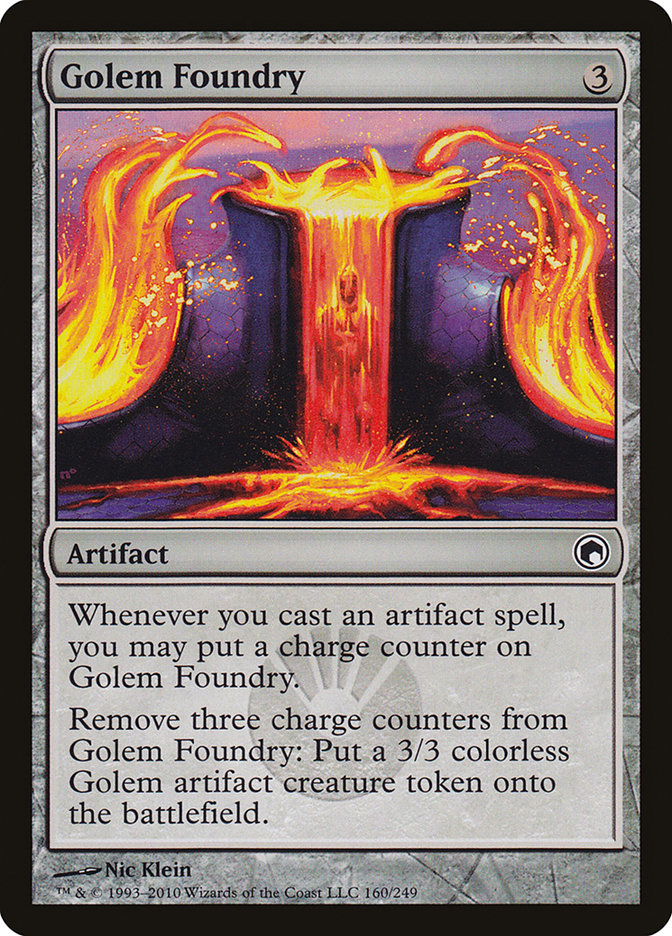 Golem Foundry [Scars of Mirrodin] - The Mythic Store | 24h Order Processing