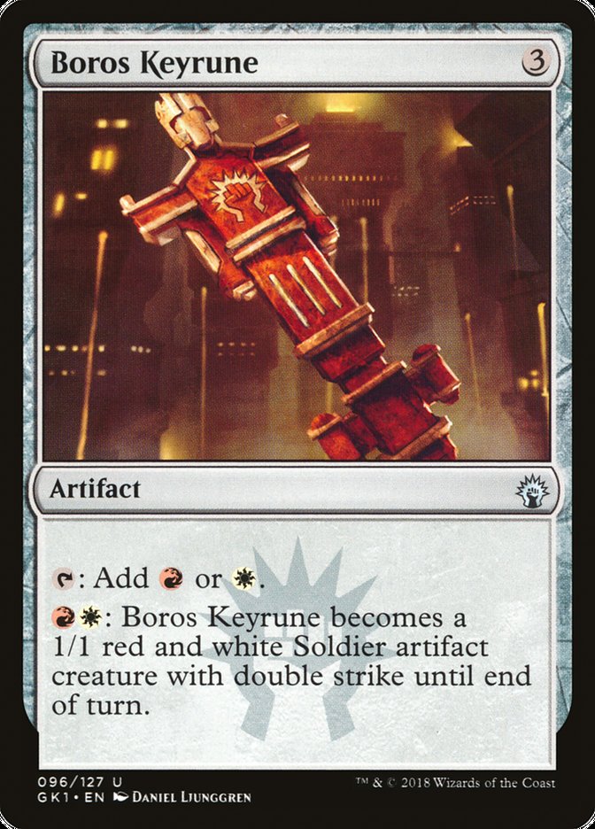 Boros Keyrune [Guilds of Ravnica Guild Kit] - The Mythic Store | 24h Order Processing