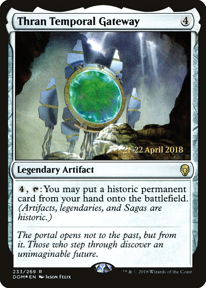 Thran Temporal Gateway [Dominaria Prerelease Promos] - The Mythic Store | 24h Order Processing