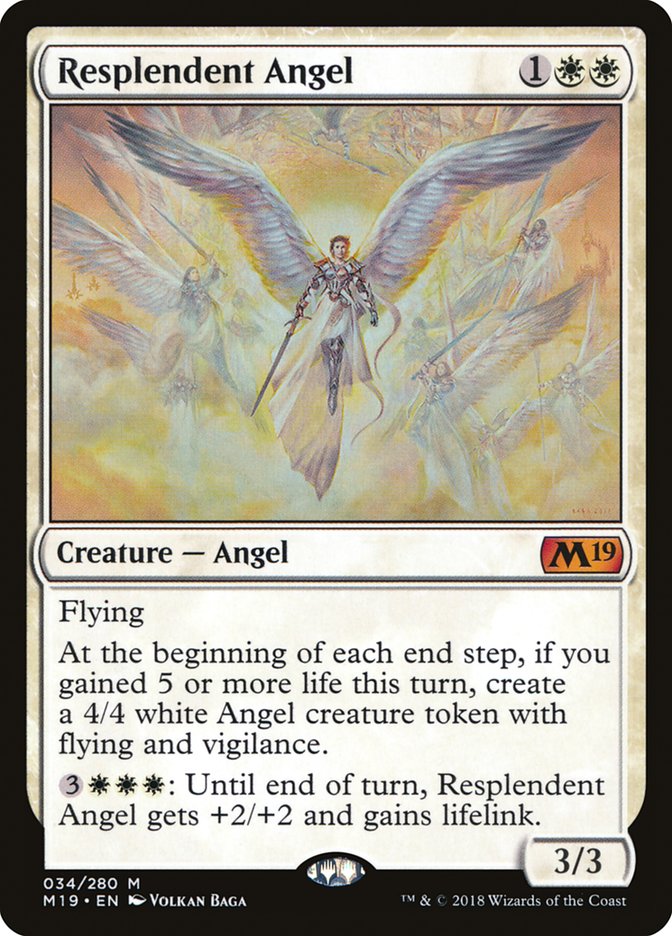 Resplendent Angel [Core Set 2019] - The Mythic Store | 24h Order Processing