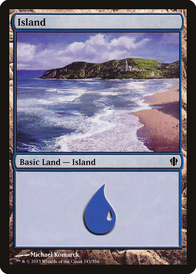 Island (343) [Commander 2013] - The Mythic Store | 24h Order Processing