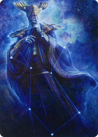 Atris, Oracle of Half-Truths Art Card [March of the Machine Art Series] - The Mythic Store | 24h Order Processing
