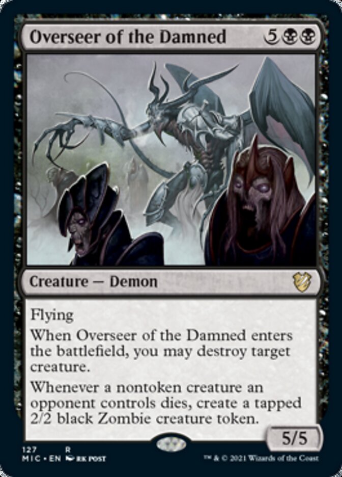 Overseer of the Damned [Innistrad: Midnight Hunt Commander] - The Mythic Store | 24h Order Processing