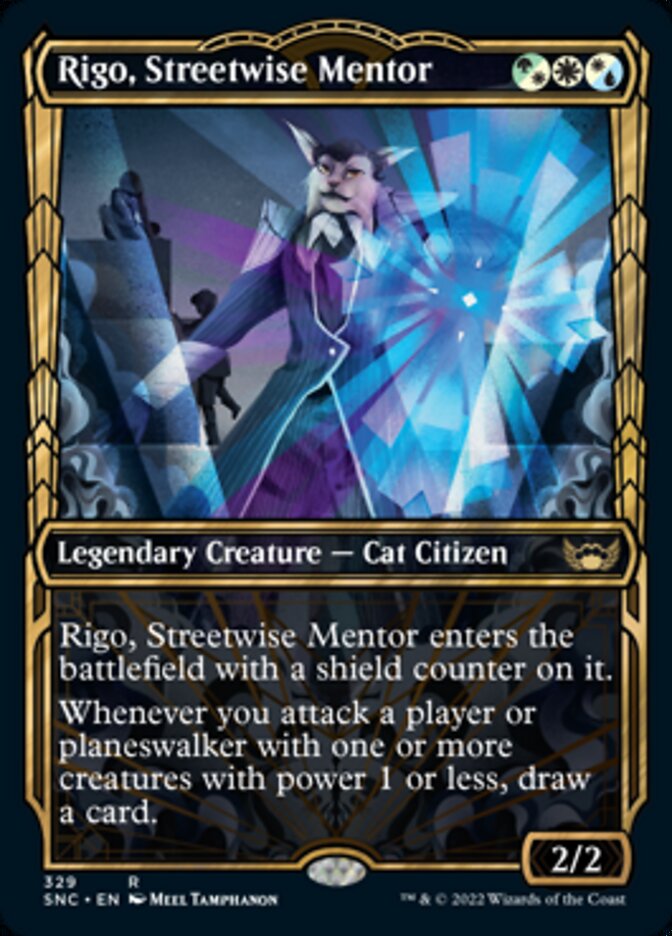 Rigo, Streetwise Mentor (Showcase Golden Age) [Streets of New Capenna] - The Mythic Store | 24h Order Processing