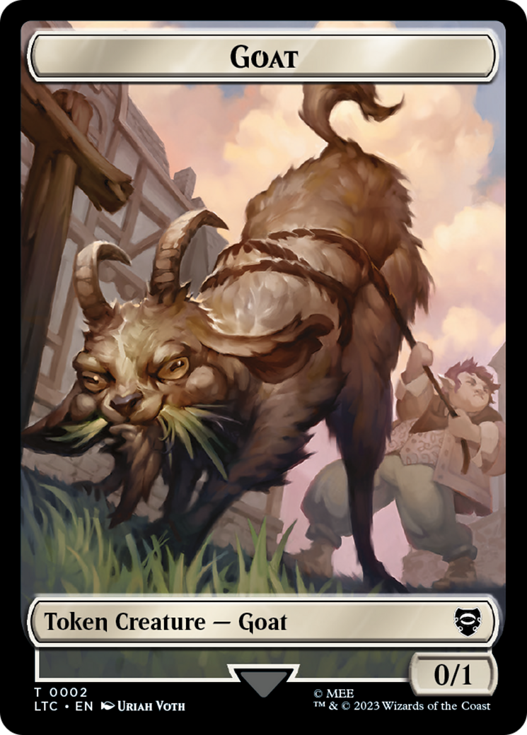 Bird // Goat Token [The Lord of the Rings: Tales of Middle-Earth Commander Tokens] - The Mythic Store | 24h Order Processing