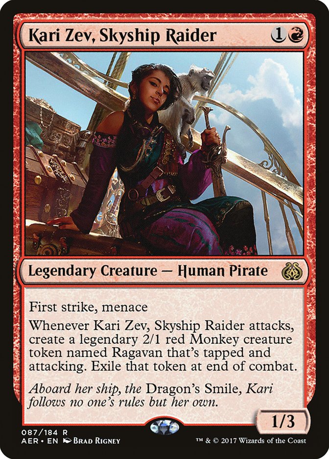 Kari Zev, Skyship Raider [Aether Revolt] - The Mythic Store | 24h Order Processing