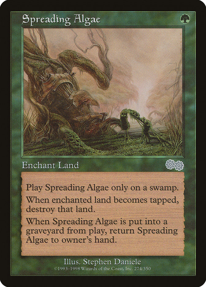 Spreading Algae [Urza's Saga] - The Mythic Store | 24h Order Processing