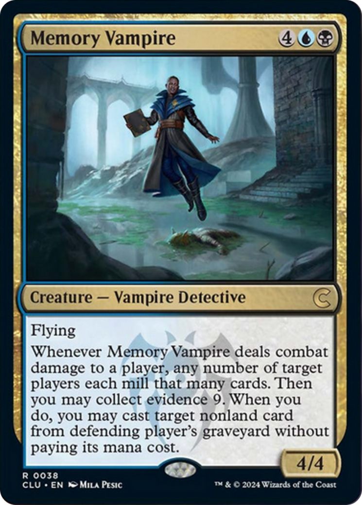 Memory Vampire [Ravnica: Clue Edition] - The Mythic Store | 24h Order Processing