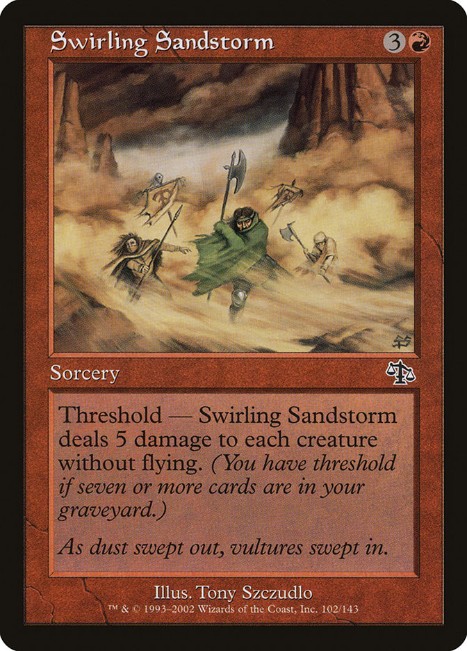 Swirling Sandstorm [Judgment] - The Mythic Store | 24h Order Processing