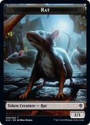 Rat // Food (16) Double-Sided Token [Throne of Eldraine Tokens] - The Mythic Store | 24h Order Processing