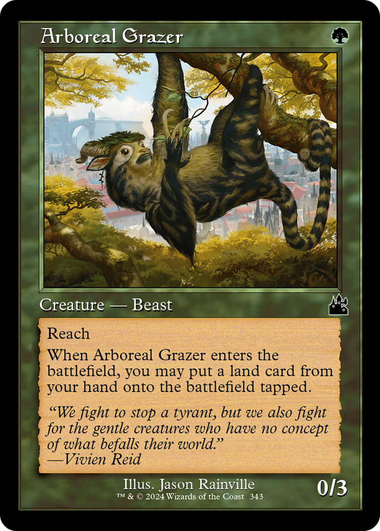 Arboreal Grazer (Retro Frame) [Ravnica Remastered] - The Mythic Store | 24h Order Processing