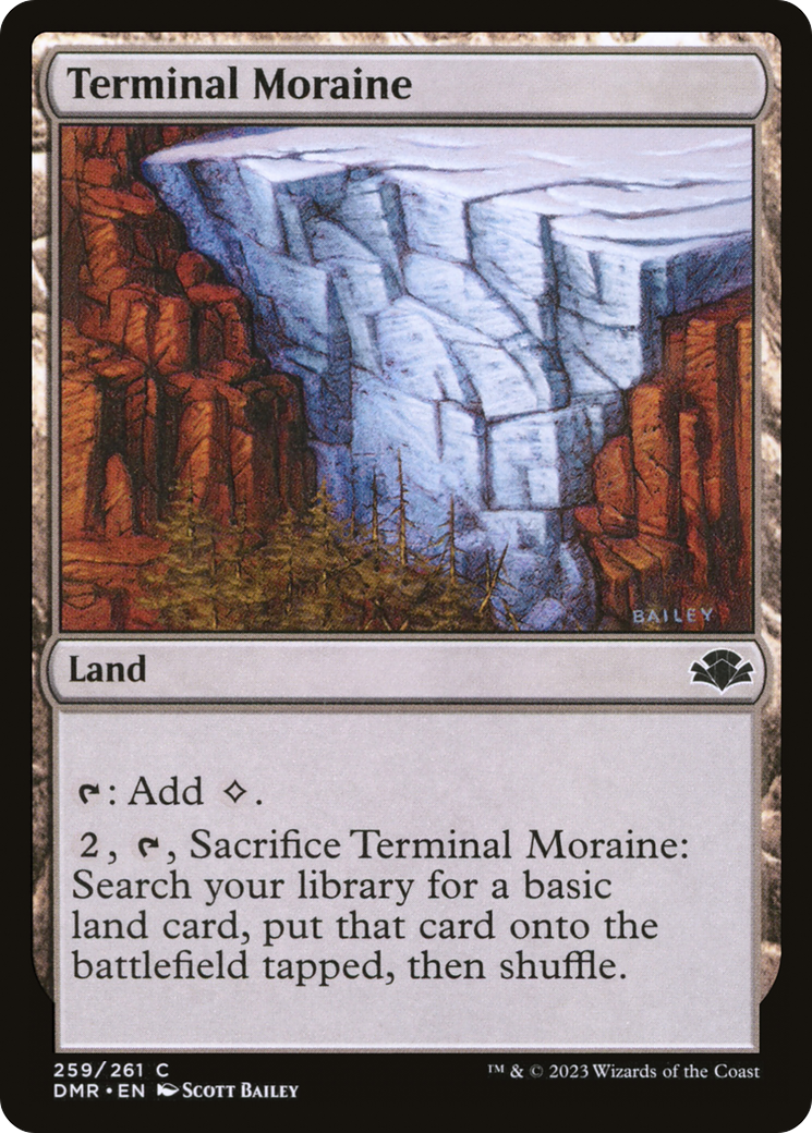 Terminal Moraine [Dominaria Remastered] - The Mythic Store | 24h Order Processing