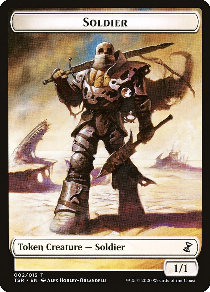 Soldier Token [Time Spiral Remastered Tokens] - The Mythic Store | 24h Order Processing