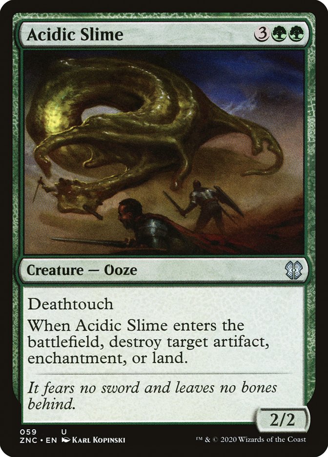 Acidic Slime [Zendikar Rising Commander] - The Mythic Store | 24h Order Processing