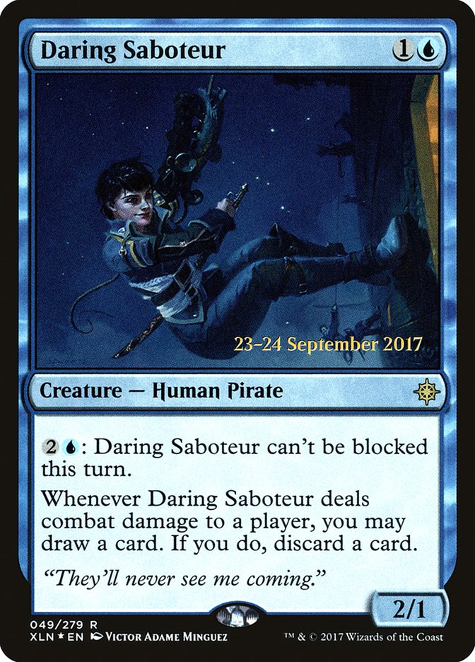 Daring Saboteur [Ixalan Prerelease Promos] - The Mythic Store | 24h Order Processing