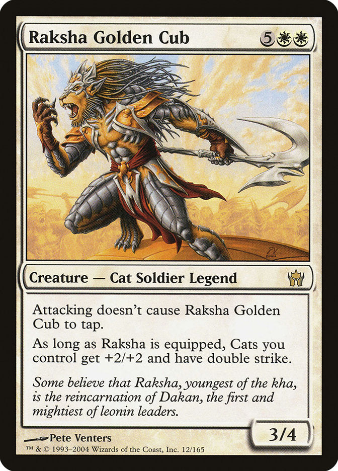 Raksha Golden Cub [Fifth Dawn] - The Mythic Store | 24h Order Processing