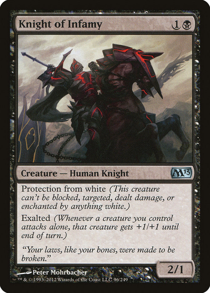 Knight of Infamy [Magic 2013] - The Mythic Store | 24h Order Processing