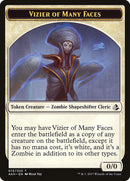 Vizier of Many Faces // Zombie Double-Sided Token [Amonkhet Tokens] - The Mythic Store | 24h Order Processing