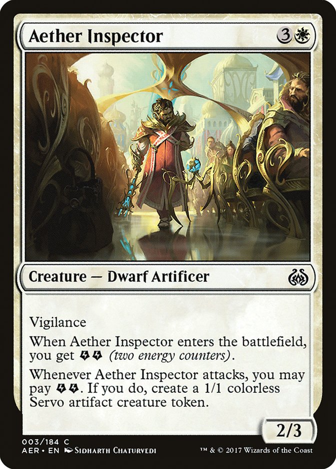 Aether Inspector [Aether Revolt] - The Mythic Store | 24h Order Processing