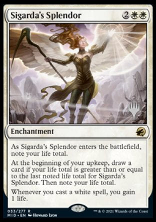 Sigarda's Splendor (Promo Pack) [Innistrad: Midnight Hunt Promos] - The Mythic Store | 24h Order Processing