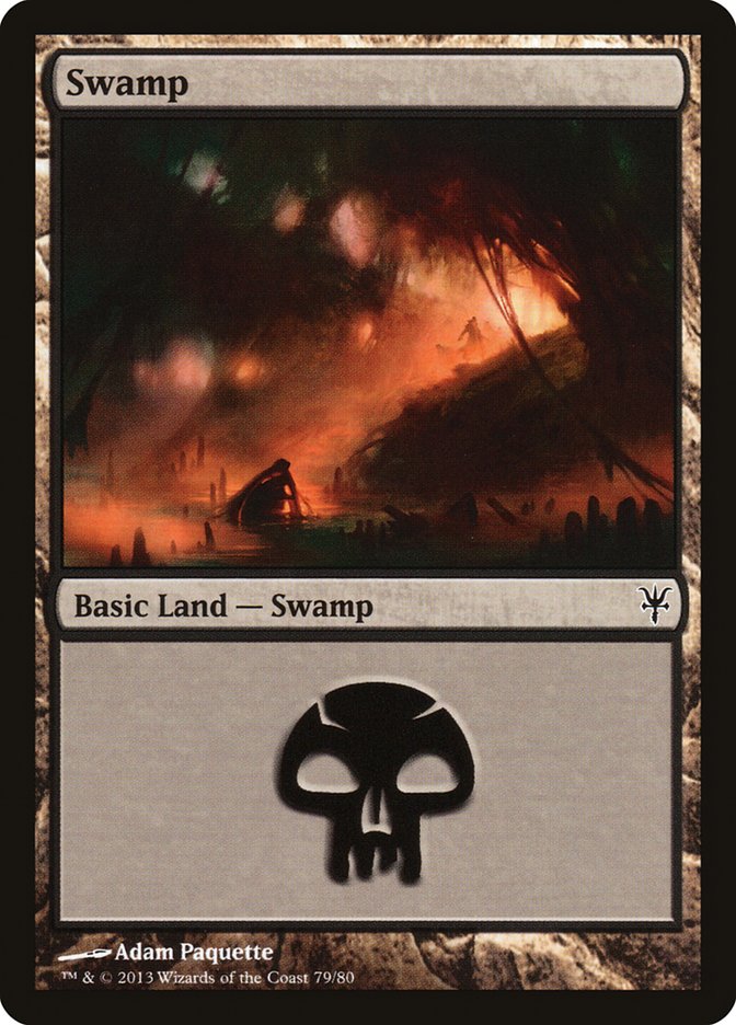 Swamp (79) [Duel Decks: Sorin vs. Tibalt] - The Mythic Store | 24h Order Processing