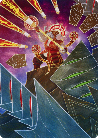 Quintorius, Loremaster Art Card (63) [March of the Machine Art Series] - The Mythic Store | 24h Order Processing