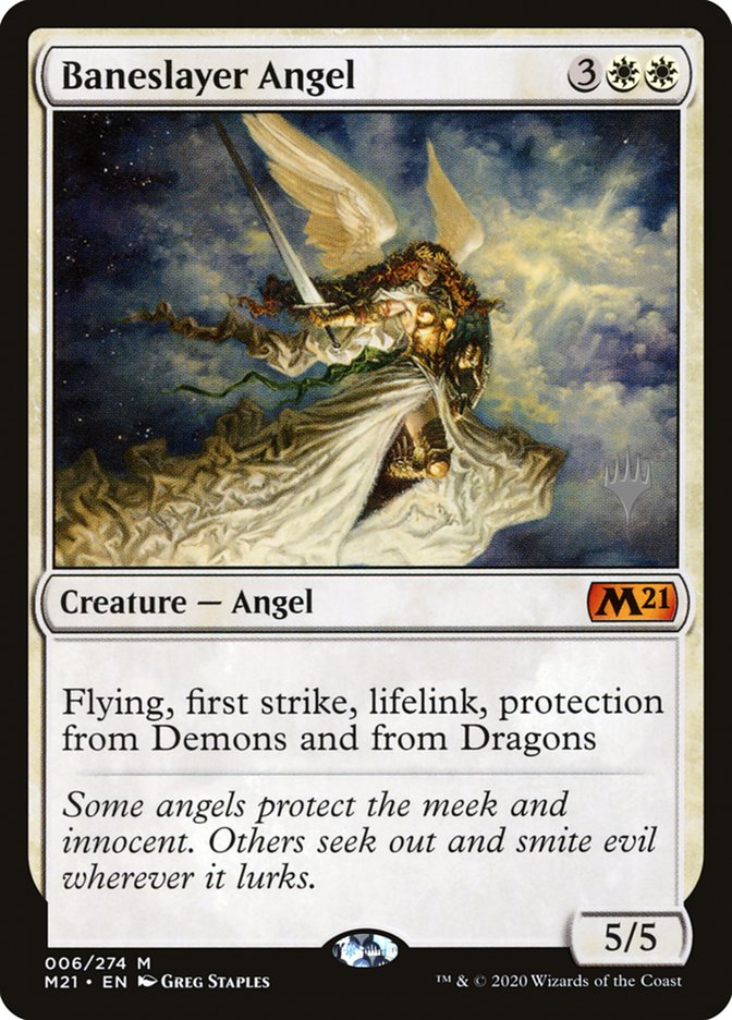 Baneslayer Angel (Promo Pack) [Core Set 2021 Promos] - The Mythic Store | 24h Order Processing