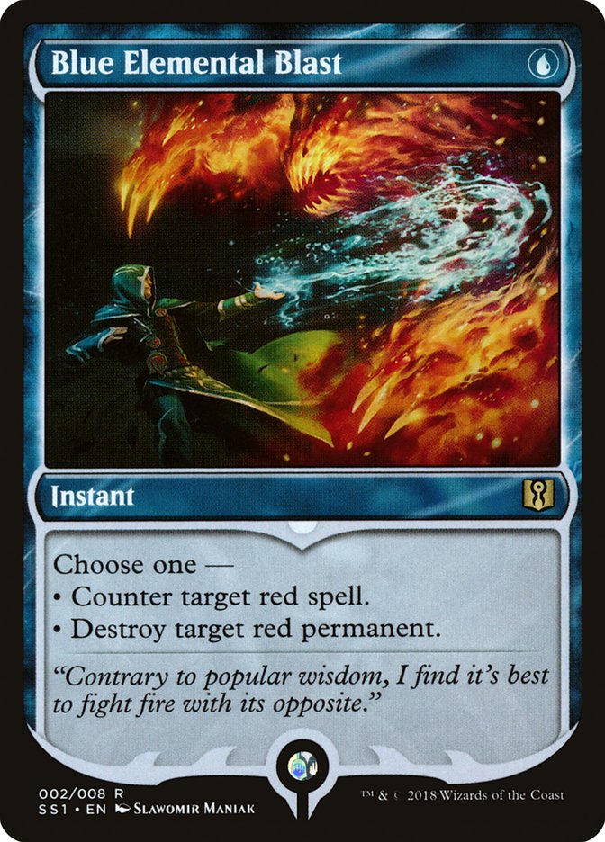 Blue Elemental Blast [Signature Spellbook: Jace] - The Mythic Store | 24h Order Processing