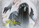 Clawing Torment Art Card (Gold-Stamped Signature) [Kamigawa: Neon Dynasty Art Series] - The Mythic Store | 24h Order Processing