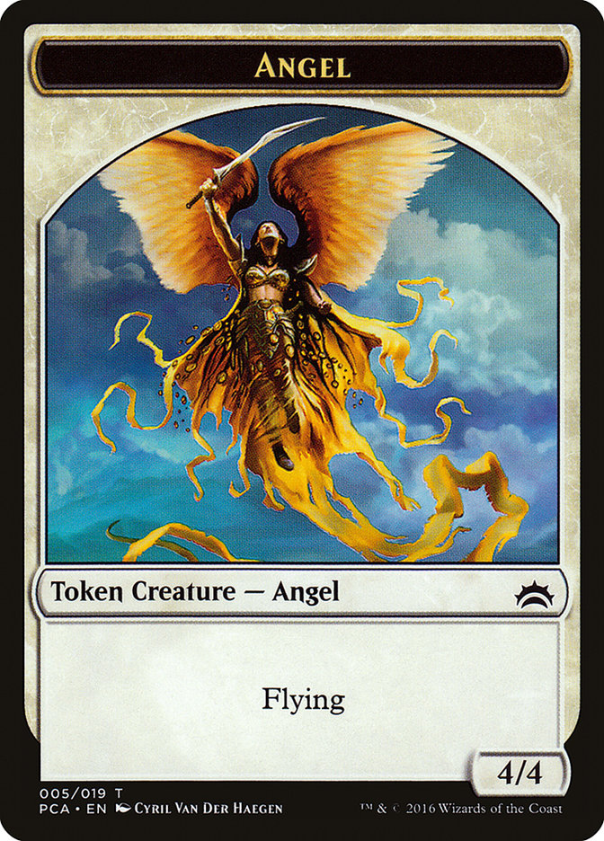 Angel // Saproling Double-Sided Token [Planechase Anthology Tokens] - The Mythic Store | 24h Order Processing