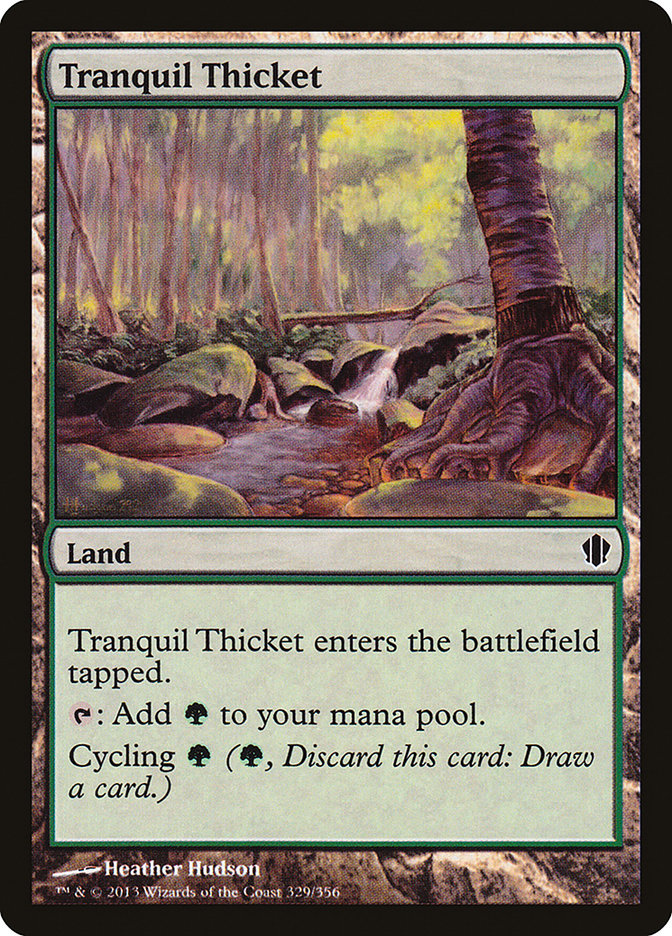 Tranquil Thicket [Commander 2013] - The Mythic Store | 24h Order Processing