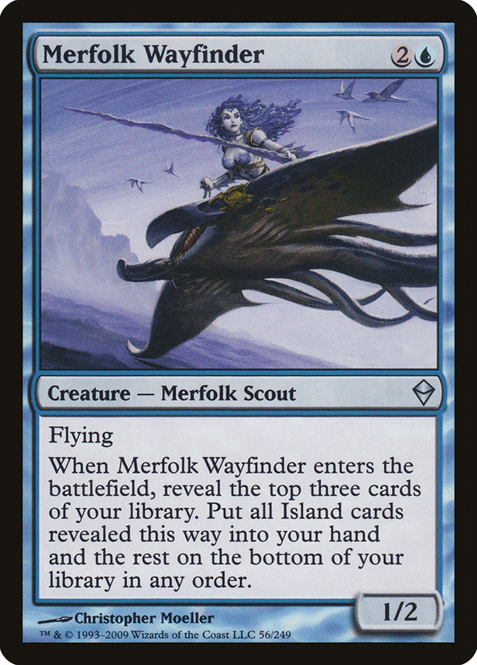 Merfolk Wayfinder [Zendikar] - The Mythic Store | 24h Order Processing