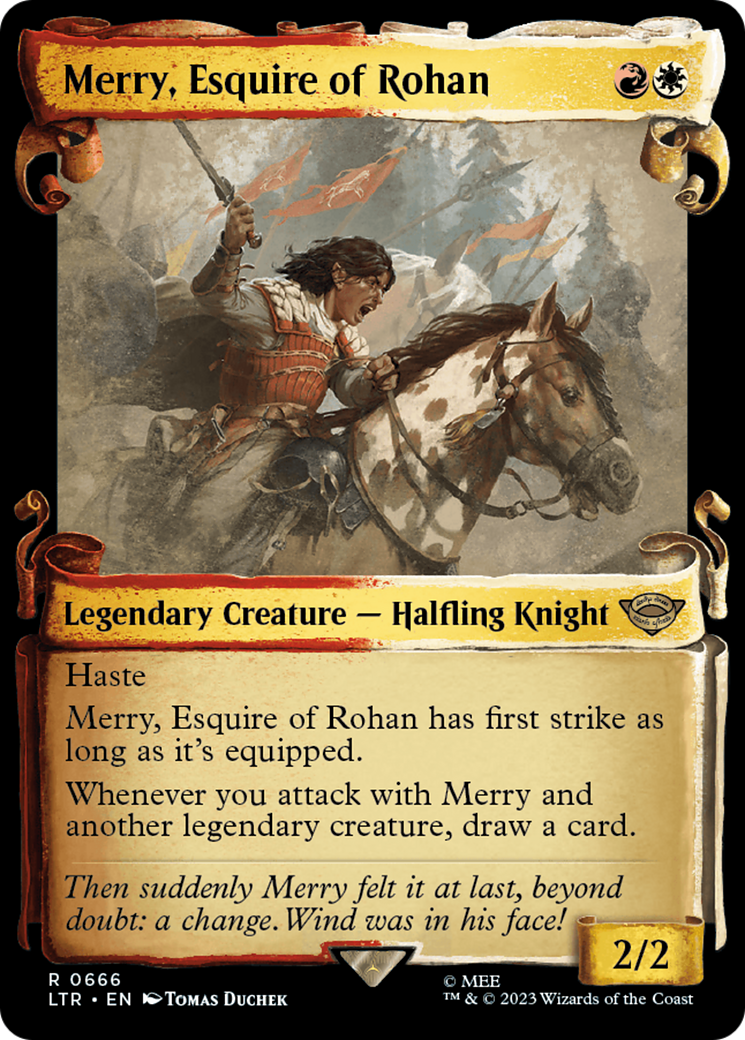 Merry, Esquire of Rohan [The Lord of the Rings: Tales of Middle-Earth Showcase Scrolls] - The Mythic Store | 24h Order Processing