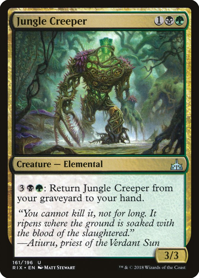 Jungle Creeper [Rivals of Ixalan] - The Mythic Store | 24h Order Processing