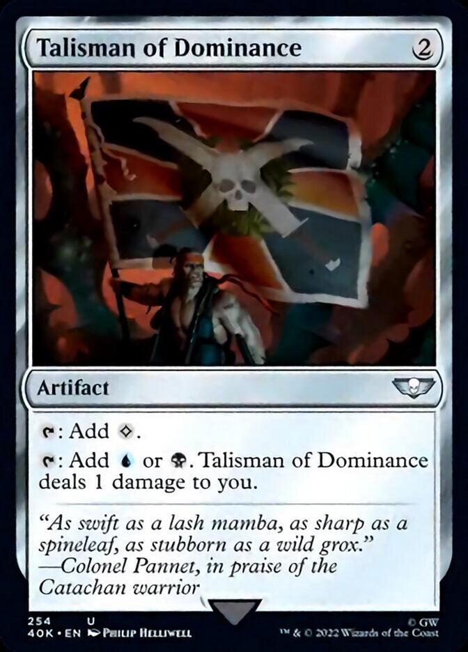 Talisman of Dominance (254) (Surge Foil) [Warhammer 40,000] - The Mythic Store | 24h Order Processing