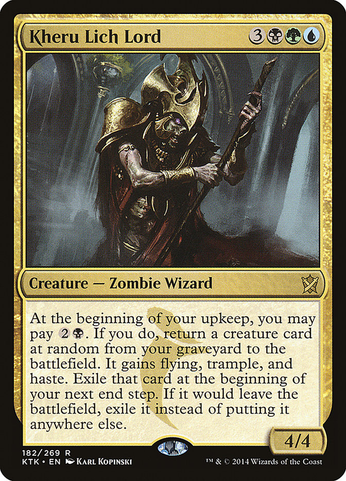 Kheru Lich Lord [Khans of Tarkir] - The Mythic Store | 24h Order Processing