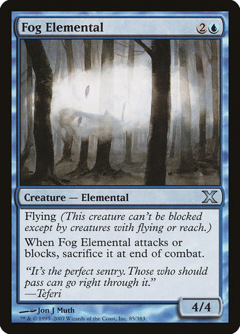 Fog Elemental [Tenth Edition] - The Mythic Store | 24h Order Processing