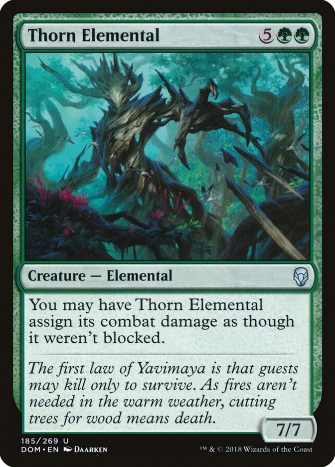 Thorn Elemental [Dominaria] - The Mythic Store | 24h Order Processing