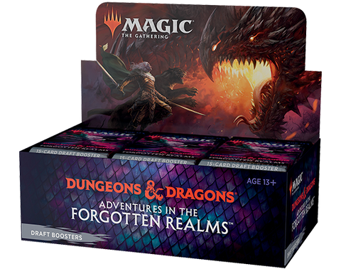 Adventures in the Forgotten Realms Draft Booster Box - The Mythic Store | 24h Order Processing