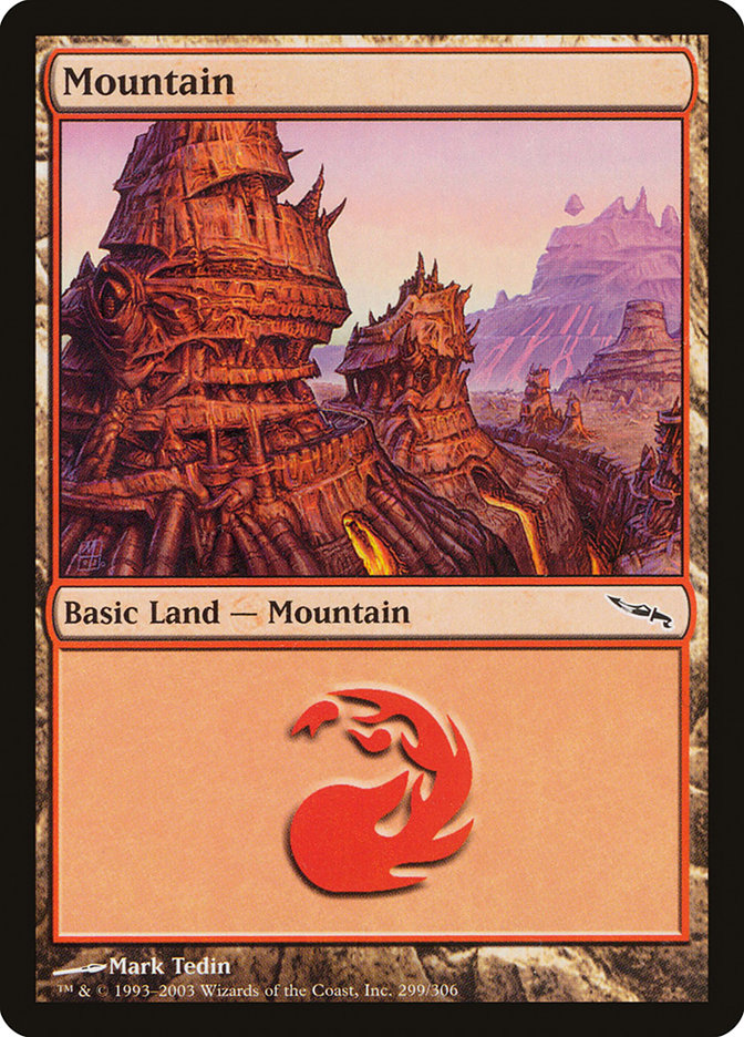 Mountain (299) [Mirrodin] - The Mythic Store | 24h Order Processing