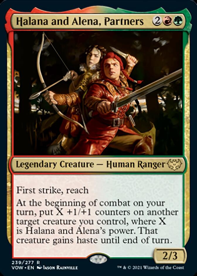 Halana and Alena, Partners [Innistrad: Crimson Vow] - The Mythic Store | 24h Order Processing