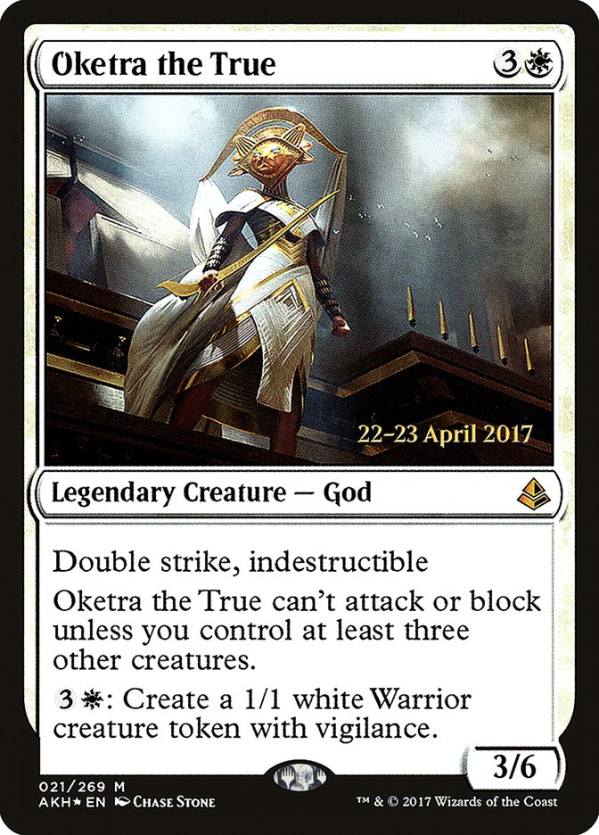 Oketra the True [Amonkhet Prerelease Promos] - The Mythic Store | 24h Order Processing