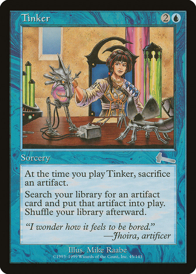 Tinker [Urza's Legacy] - The Mythic Store | 24h Order Processing