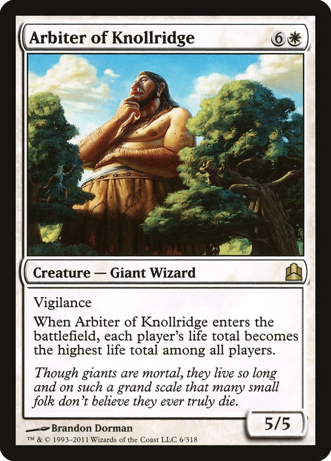 Arbiter of Knollridge [Commander 2011] - The Mythic Store | 24h Order Processing